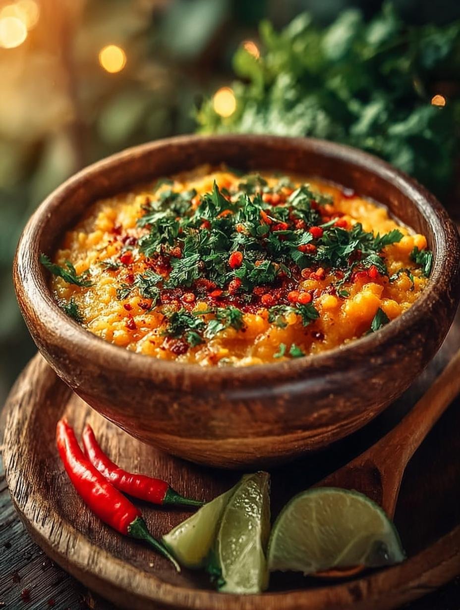 Delicious Thai Coconut Red Lentil Soup Recipe - Thai Coconut Red Lentil - additional detail