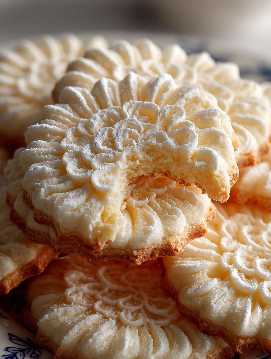 Delicious Whipped Shortbread Cookies Recipe to Savor - Whipped Shortbread Cookies - main visual representation