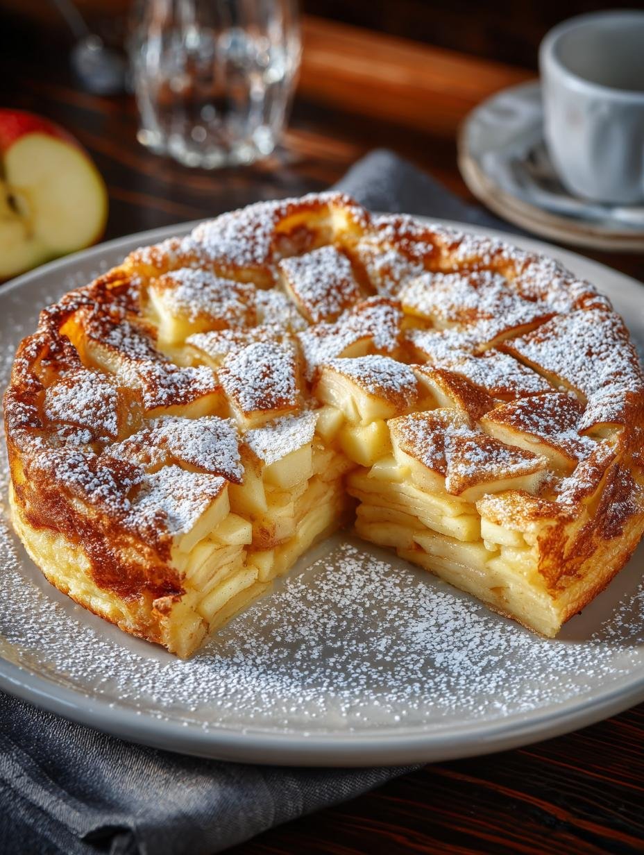 Delicious Apple Cinnamon German Pancake Recipe