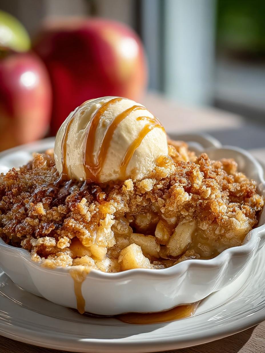 Delicious Apple Crumble: 10 Steps to Comforting Bliss - Apple Crumble - main visual representation