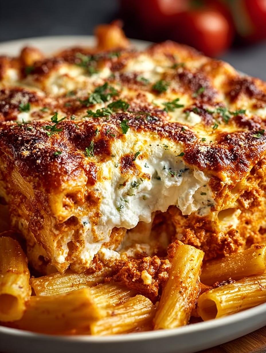 Baked Ziti with Ricotta: 7 Irresistible Comfort Food Recipes - Baked Ziti with Ricotta - main visual representation