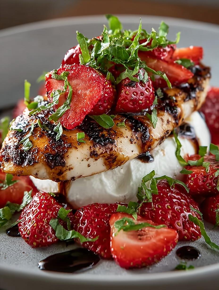 Balsamic Chicken Strawberry Burrata: 5 Simple Steps - Balsamic Chicken Strawberry Burrata - main visual representation