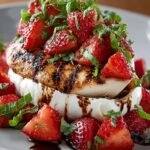Balsamic Chicken Strawberry Burrata
