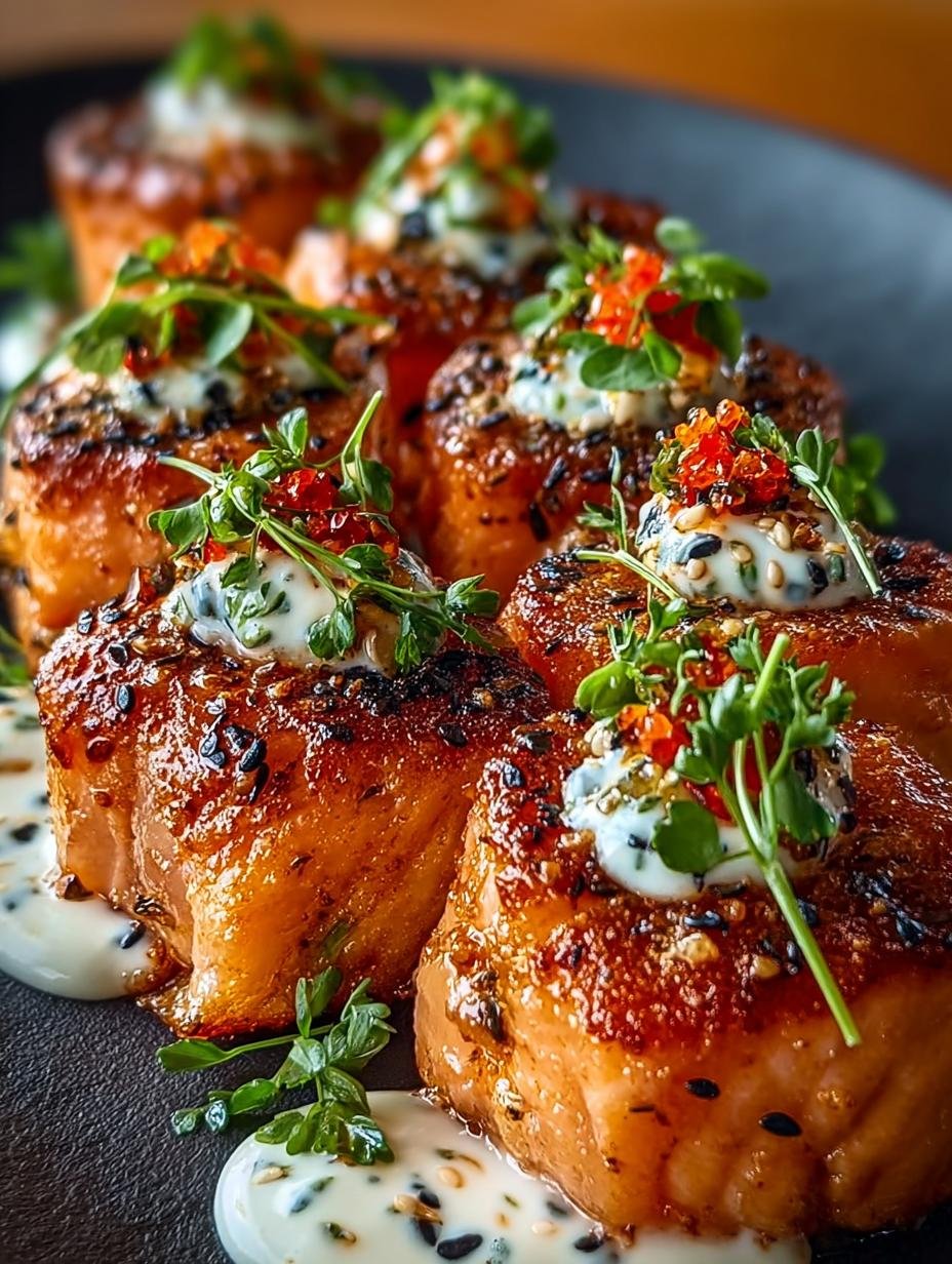 Bang Bang Salmon Bites: 5 Reasons to Love This Appetizer - Bang Bang Salmon Bites - main visual representation