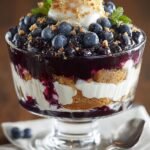 Blueberry Cheesecake Trifle