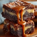 Caramel Swirl Brownies