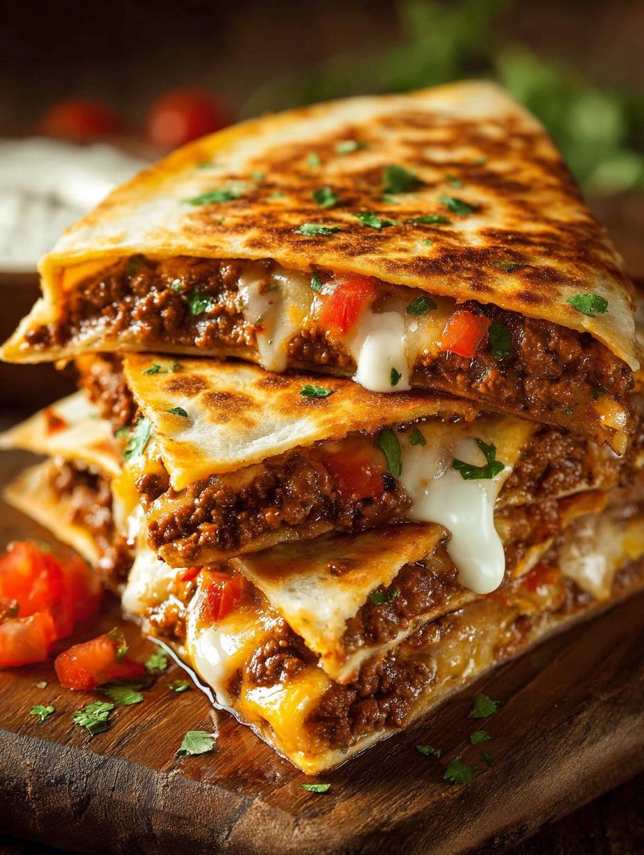Delicious Cheesy Beef Quesadilla Recipe for Everyone - Cheesy Beef Quesadilla - additional detail