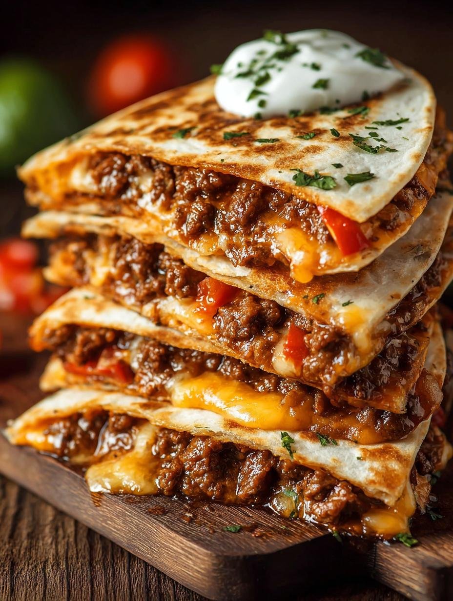 Delicious Cheesy Beef Quesadilla Recipe for Everyone