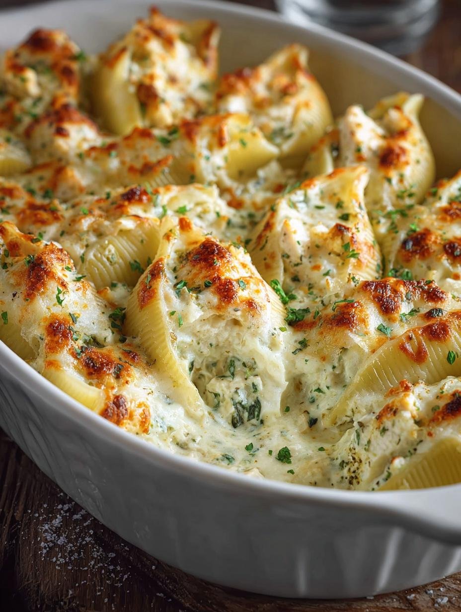 Chicken Alfredo Stuffed Shells: 5 Creamy Comfort Recipes - Chicken Alfredo Stuffed Shells - main visual representation