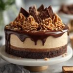 Chocolate Peanut Butter Cheesecake