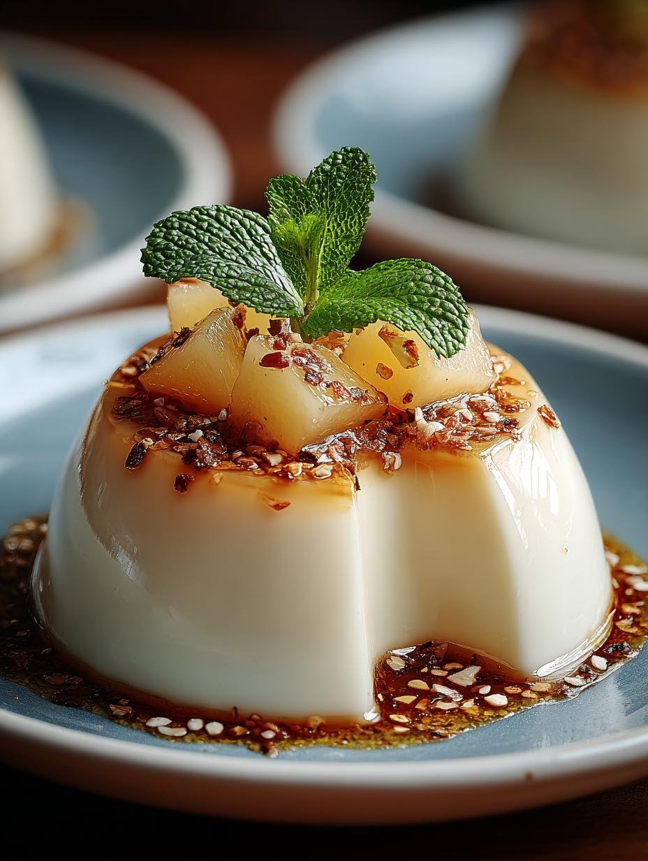 Irresistible Coconut Cream Panna Cotta Recipe - Coconut Cream Panna Cotta - additional detail