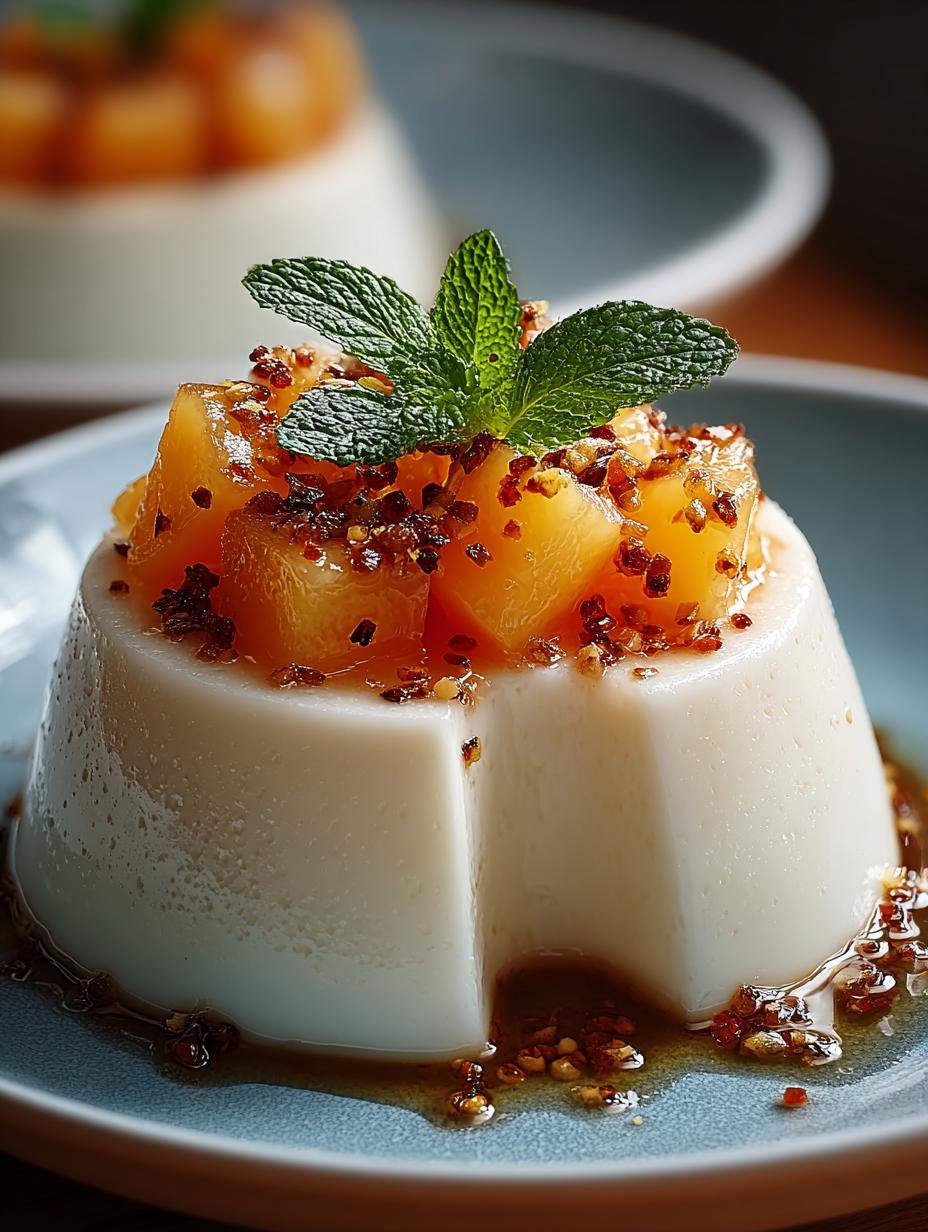 Coconut Cream Panna Cotta