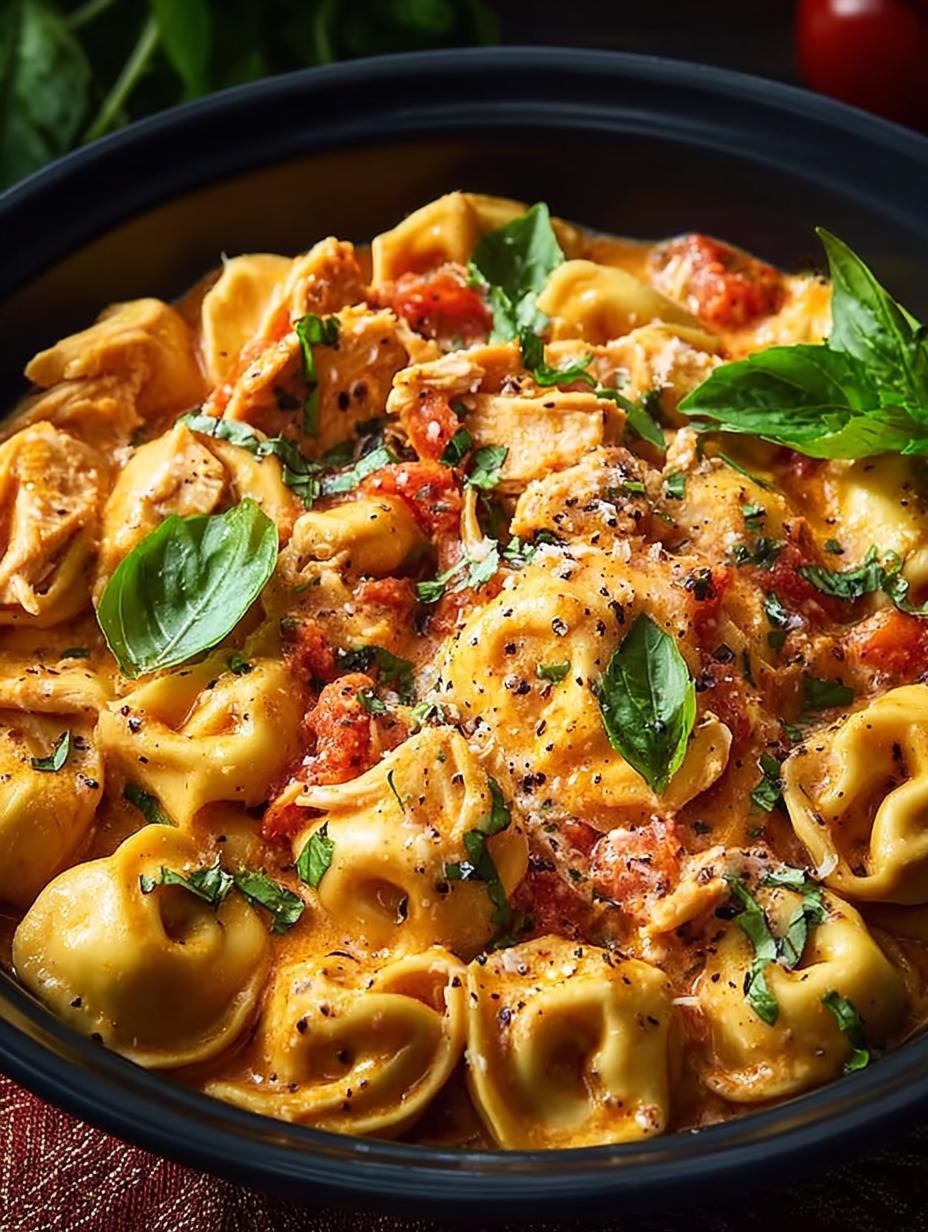 Crockpot Chicken Tortellini: 10-Minute Prep for Comfort - Crockpot Chicken Tortellini - additional detail