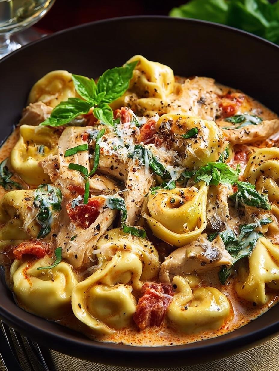 Crockpot Chicken Tortellini: 10-Minute Prep for Comfort