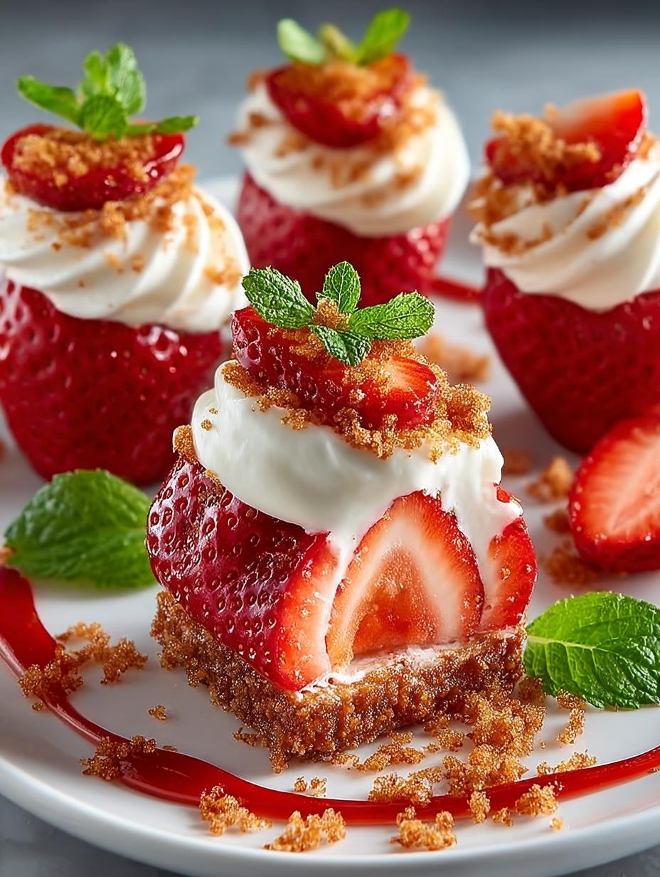 Deviled Strawberries: 12 Irresistible Creamy Treats - Deviled Strawberries - main visual representation