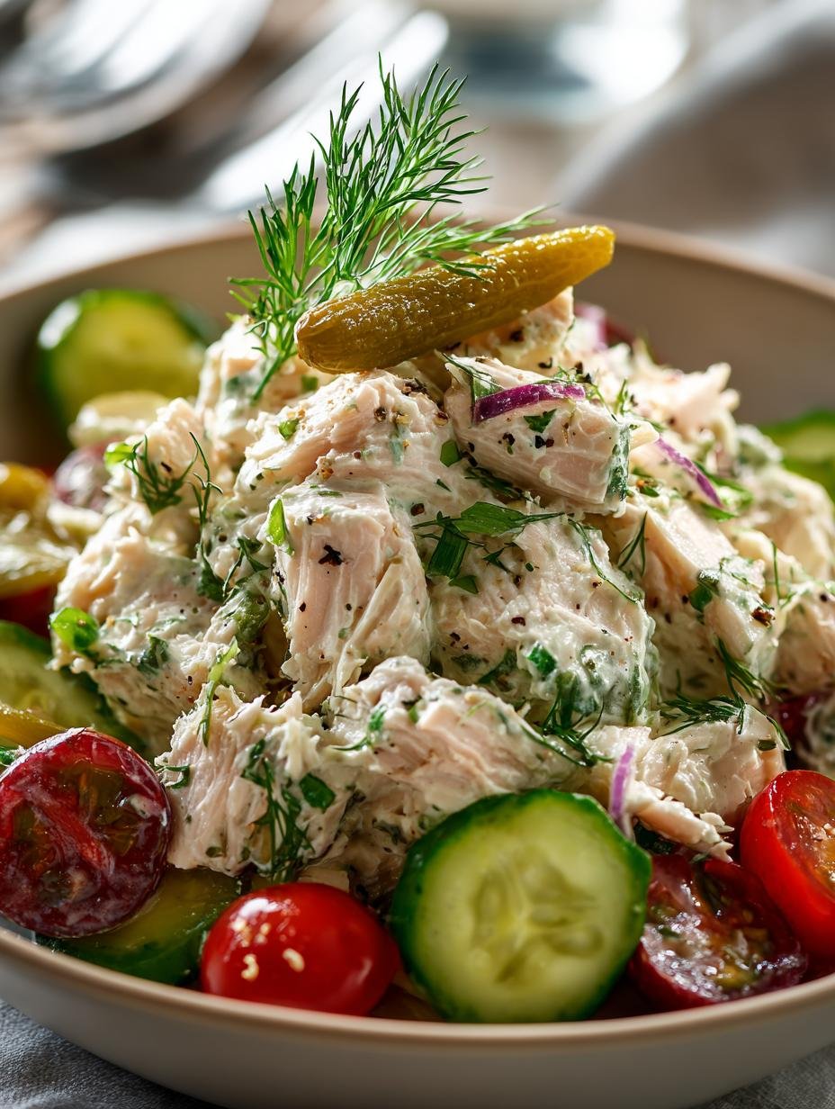 Delicious Dill Pickle Tuna Salad Recipe for Quick Meals