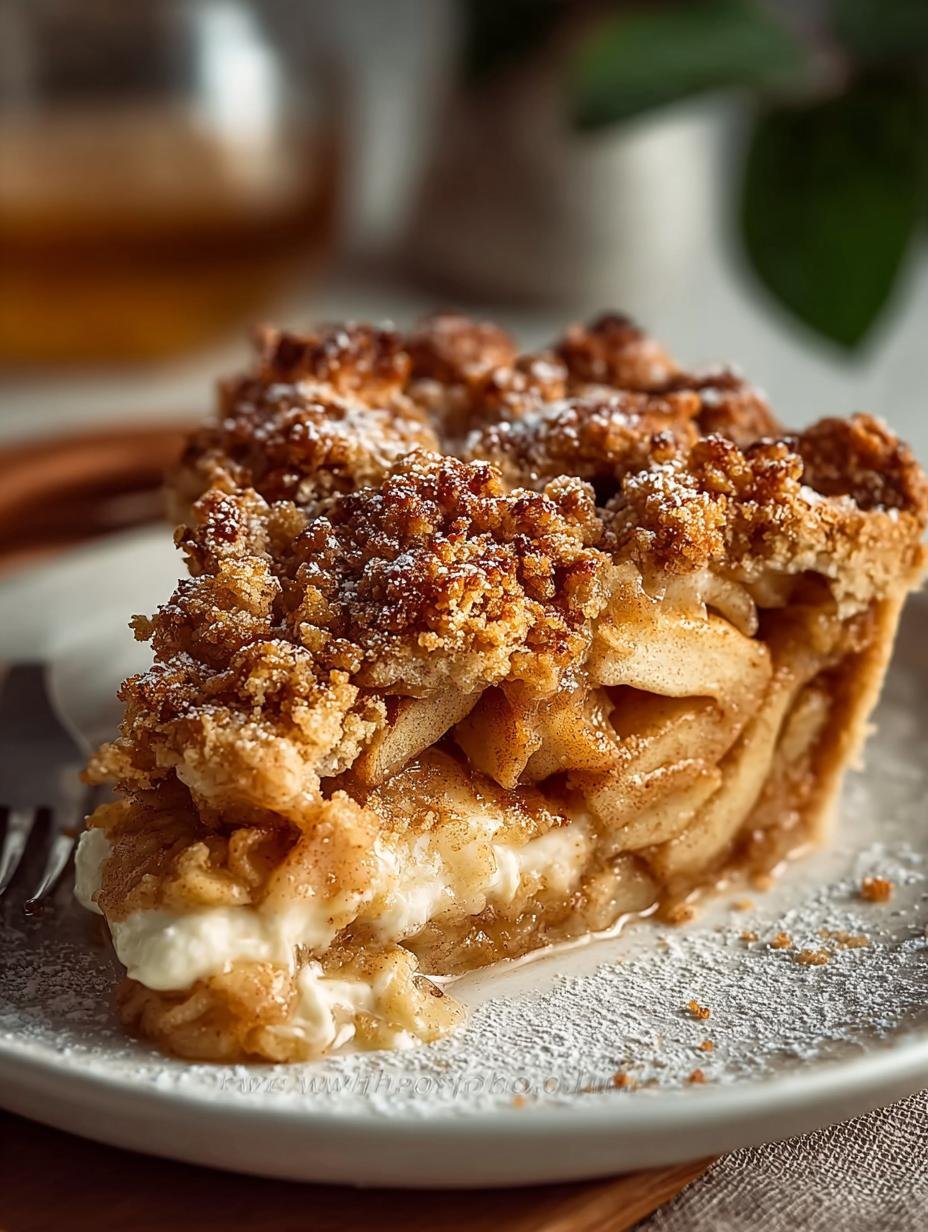 Delicious Dutch Apple Pie Apple with Crumb Topping