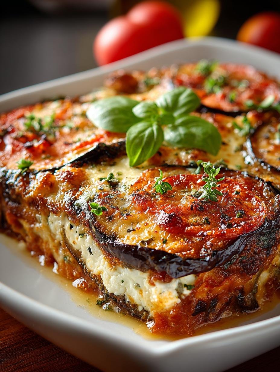 Eggplant Ricotta Bake: 7 Delicious Layers of Comfort - Eggplant Ricotta Bake - main visual representation