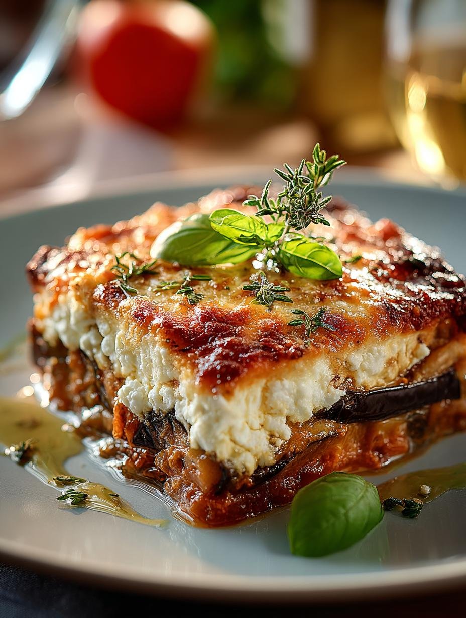 Eggplant Ricotta Bake: 7 Delicious Layers of Comfort - Eggplant Ricotta Bake - additional detail