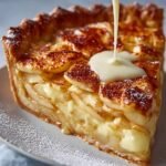 French Apple Custard Pie