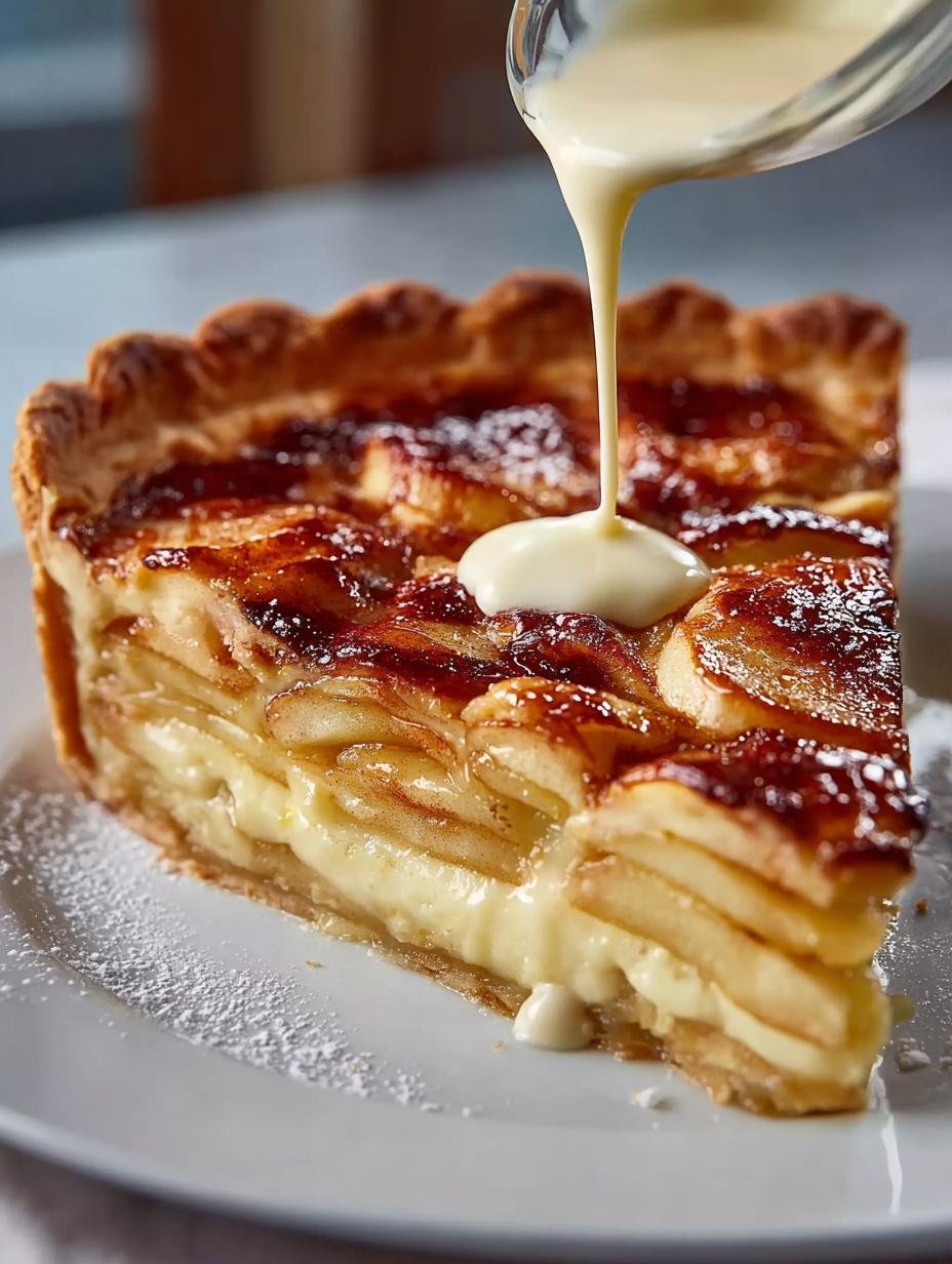 Delicious French Apple Custard Pie Recipe to Savor - French Apple Custard Pie - additional detail