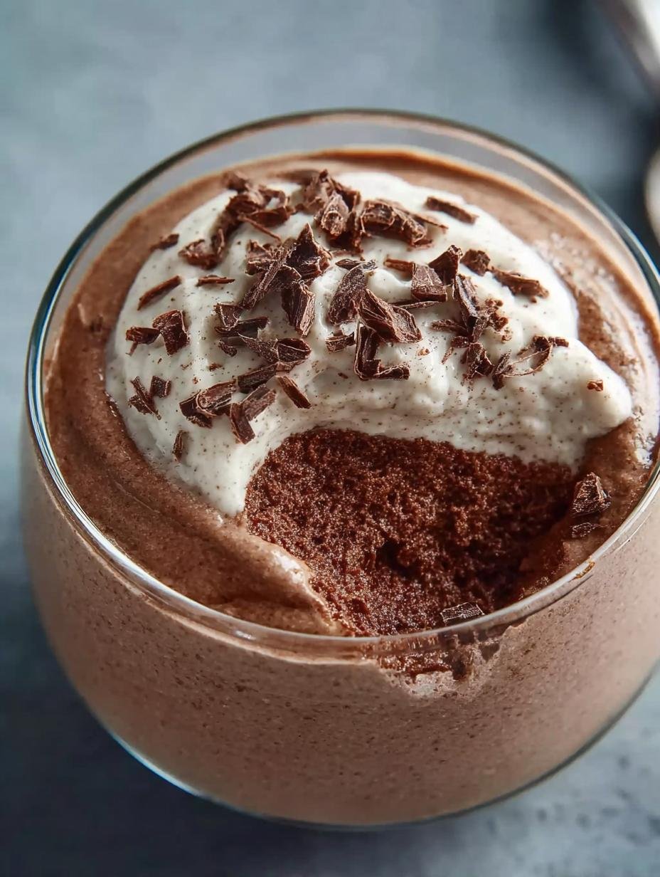 Decadent Greek Yogurt Chocolate Mousse Recipe - Greek Yogurt Chocolate Mousse - main visual representation