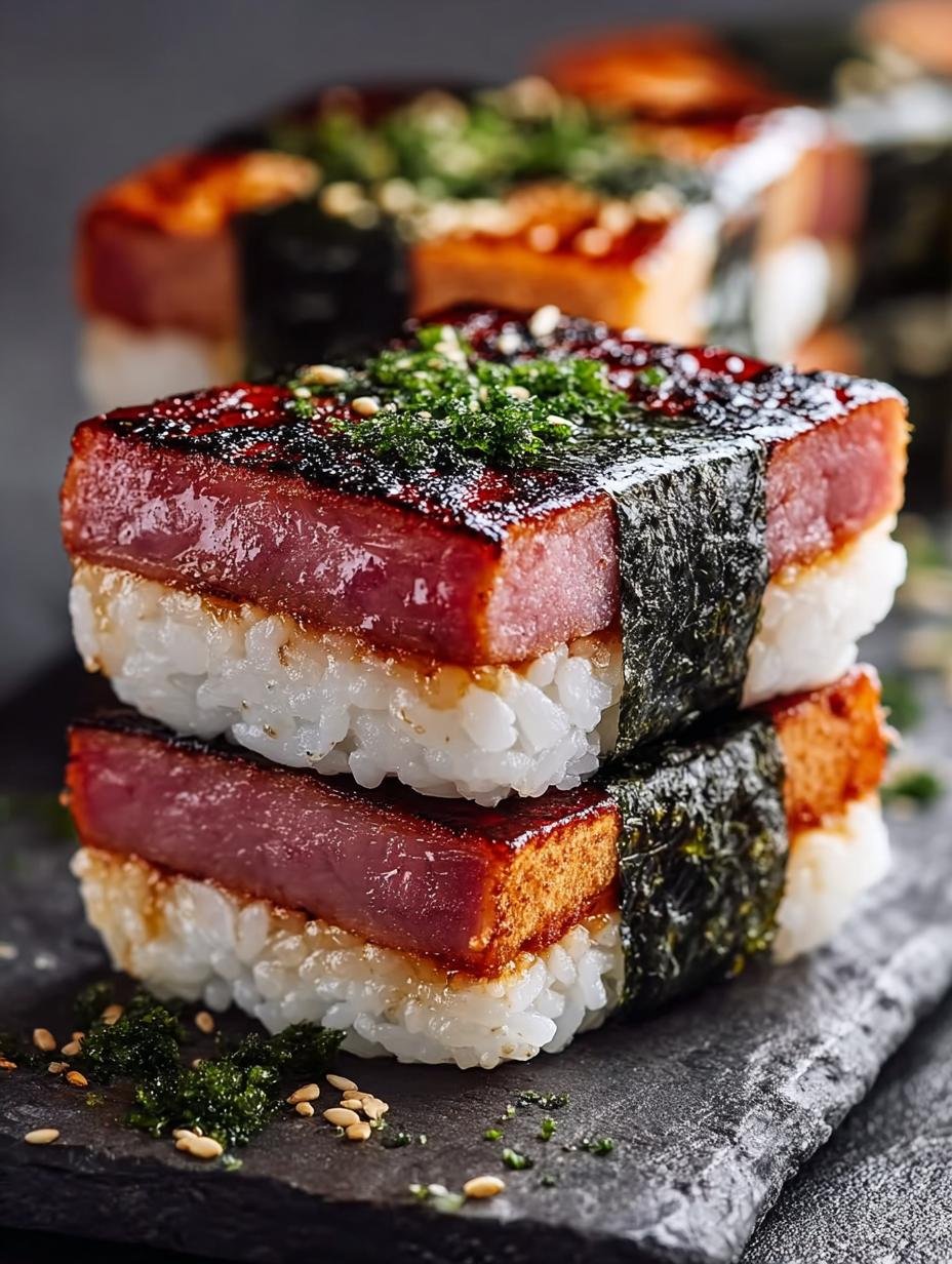 Delicious Hawaiian Spam Musubi Sushi Recipe to Try - Hawaiian Spam Musubi Sushi - additional detail