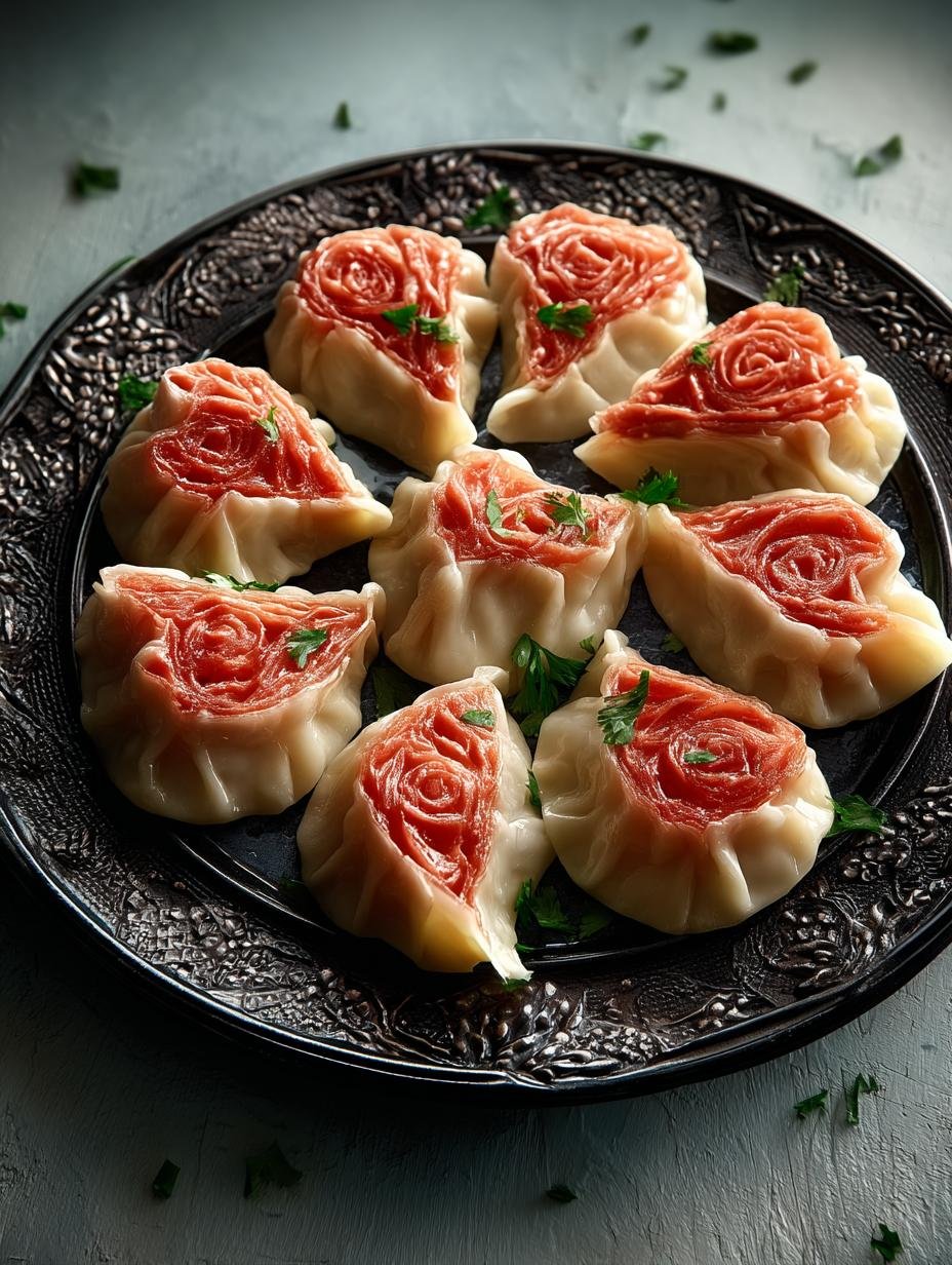 Irresistible Heart Shaped Dumplings for Your Valentine - Heart Shaped Dumplings - additional detail