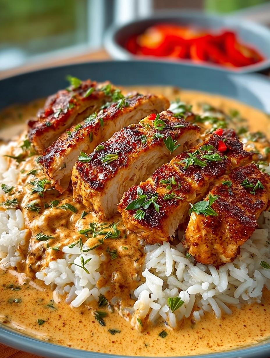 High Protein Creamy Cajun Chicken & Rice Delight - High Protein Creamy Cajun - additional detail