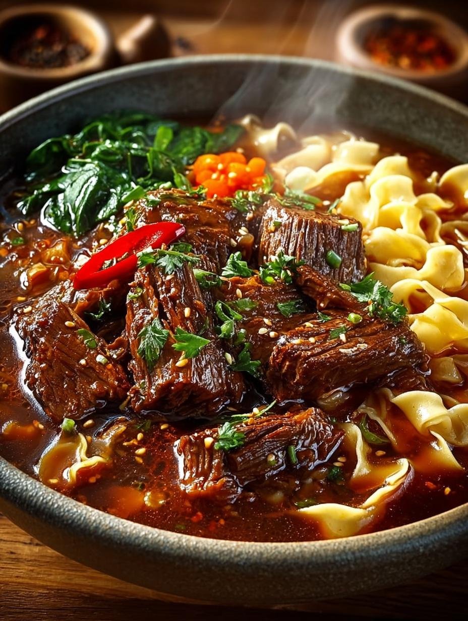 Korean Beef Noodles: 10 Irresistible Flavors Await - Korean Beef Noodles - additional detail