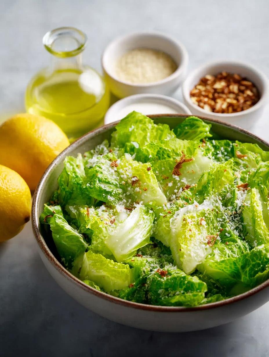 Lemon Parmesan Lettuce Salad: 5 Zesty Ingredients to Try - Lemon Parmesan Lettuce Salad - additional detail