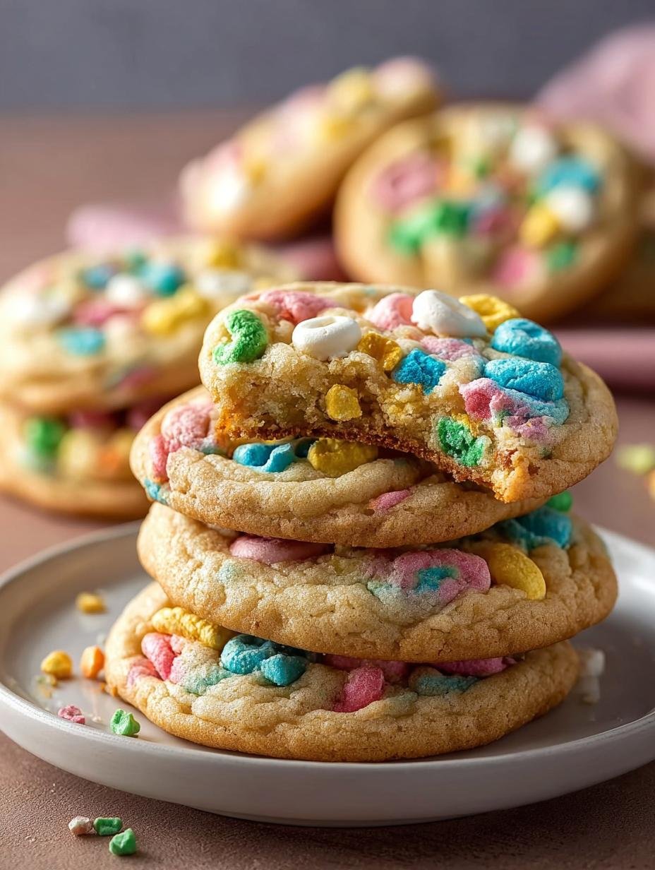 Delicious Lucky Charms Cookies Recipe You Must Try - Lucky Charms Cookies - additional detail