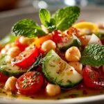 Mediterranean Chickpea Salad Lemon