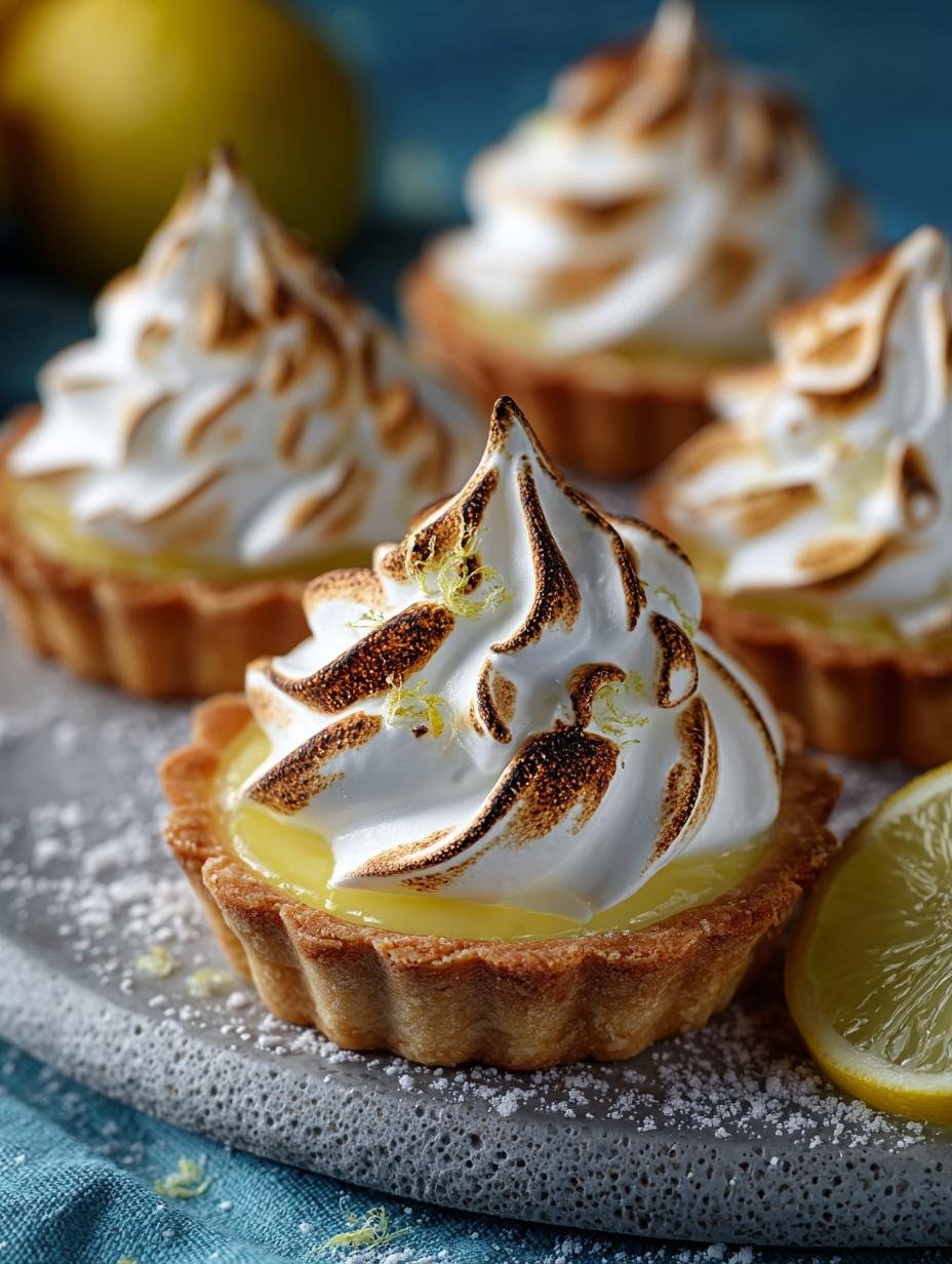 Mini Lemon Meringue Tarts: 12 Delightful Bite-Sized Treats - Mini Lemon Meringue Tarts - main visual representation