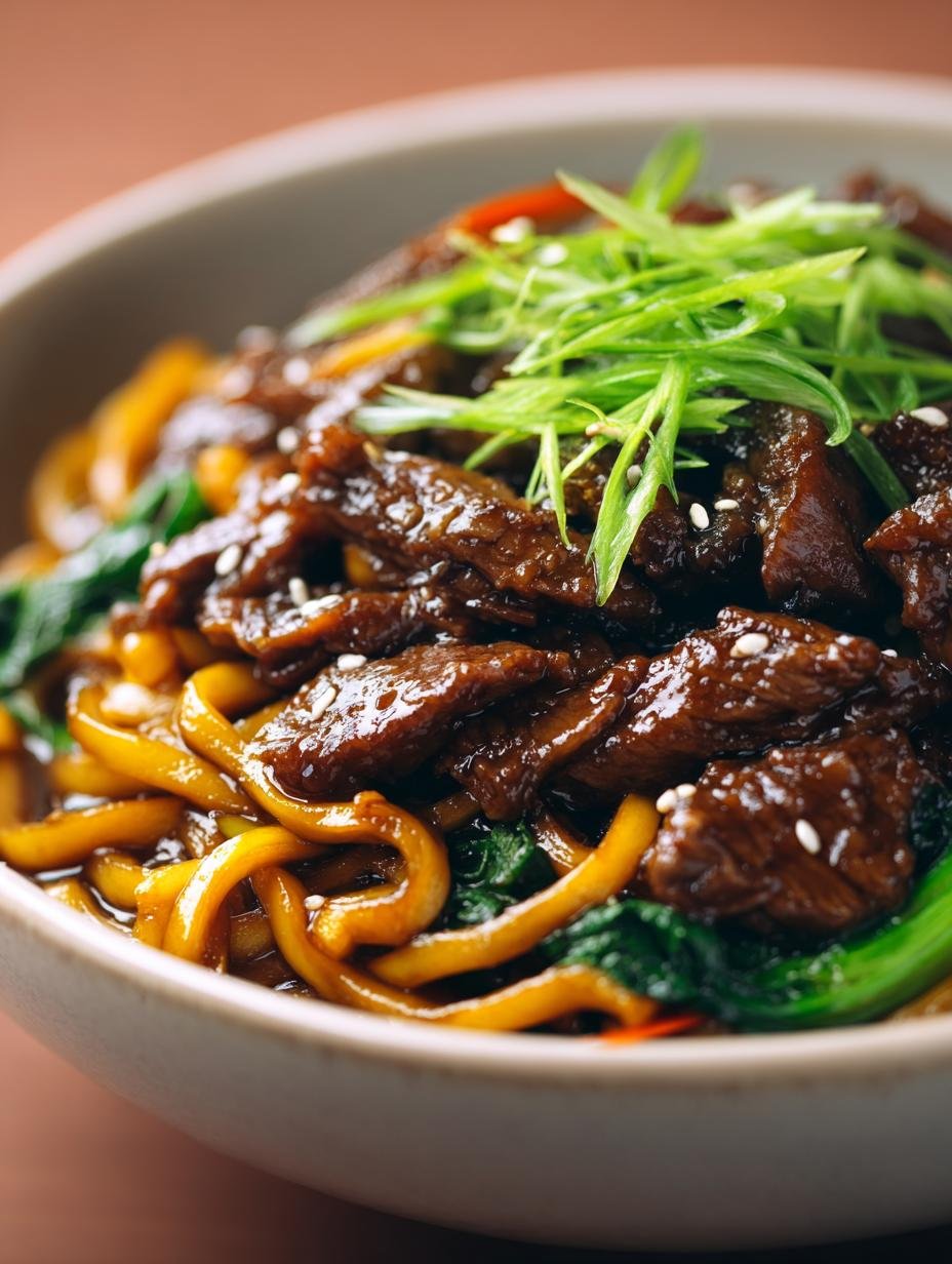 Mongolian Beef Noodles: 7 Steps to Flavorful Perfection - Mongolian Beef Noodles - main visual representation