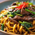 Mongolian Beef Noodles