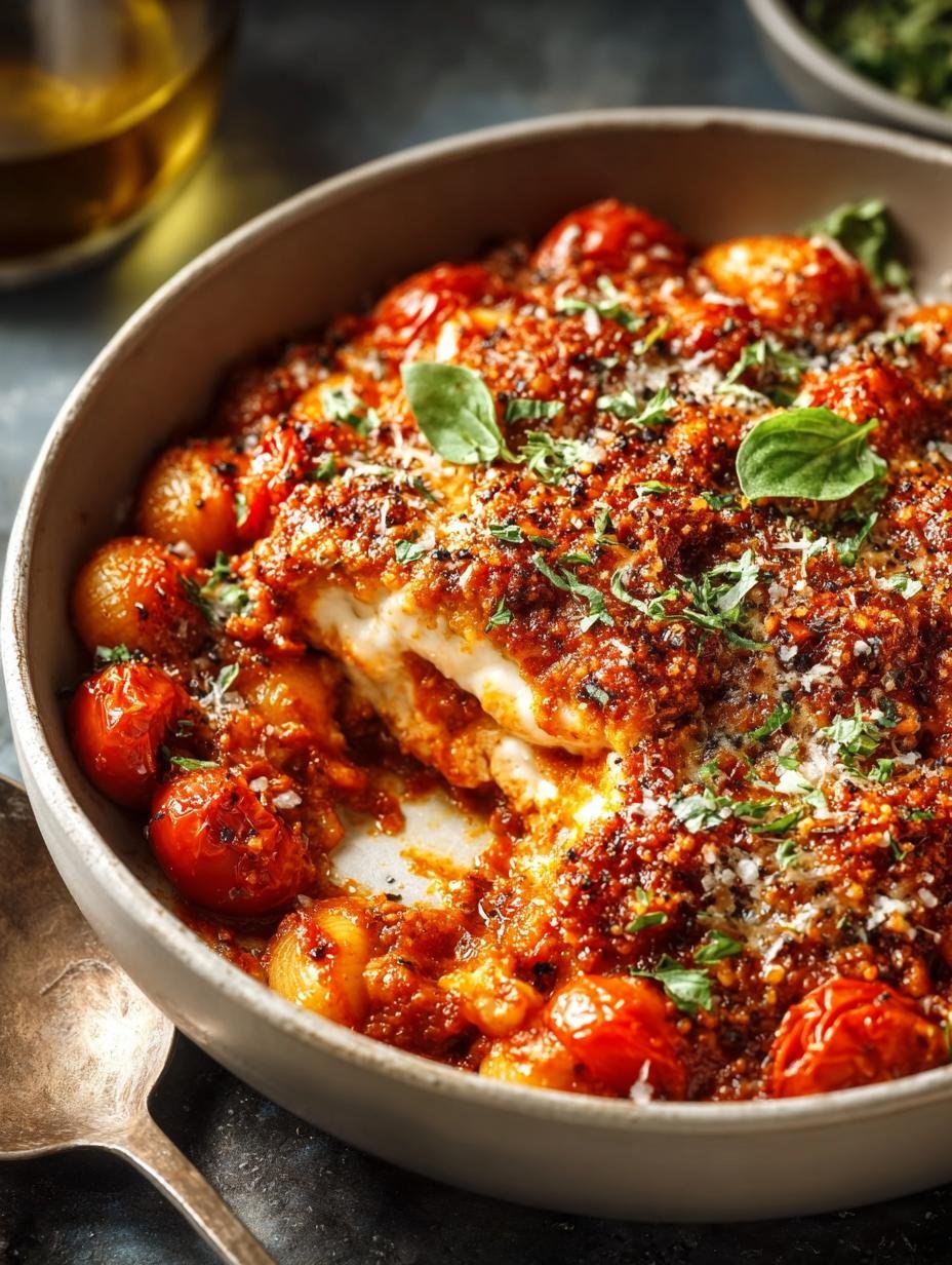 One Pot Chicken Parmesan