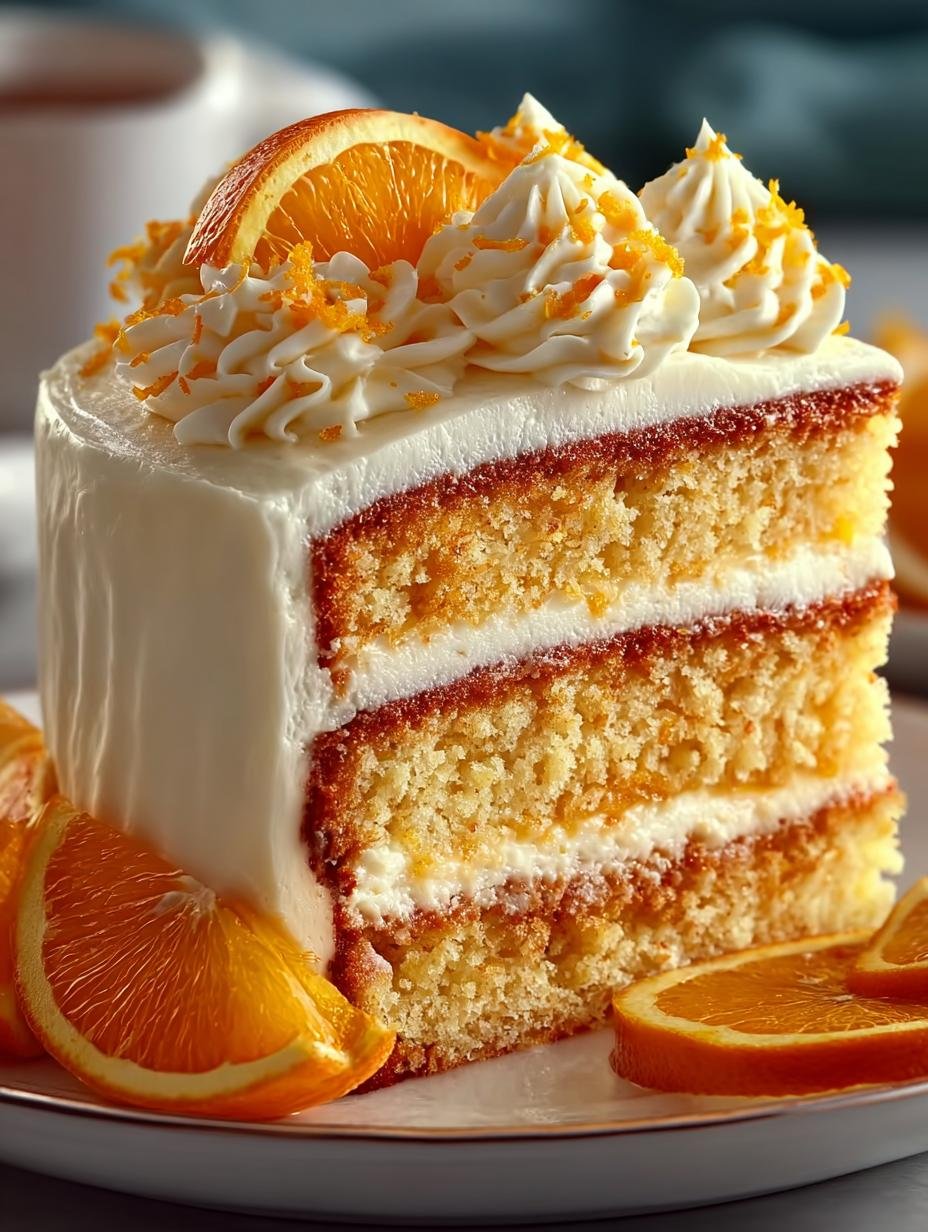 Delicious Orange Creamsicle Cake Recipe for Summer - Orange Creamsicle Cake - main visual representation