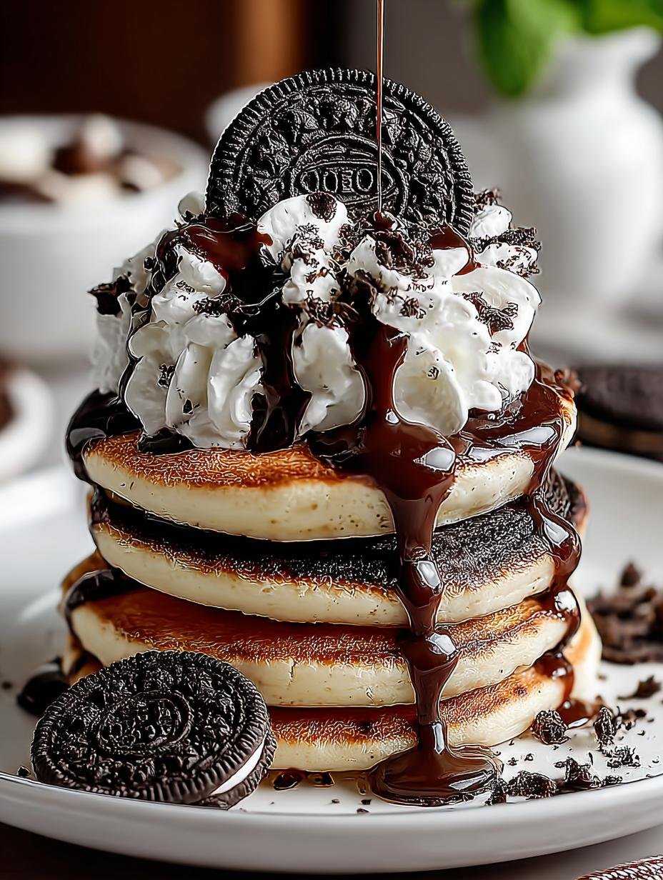 Irresistible Oreo Pancakes: 7 Delightful Reasons to Indulge - Oreo Pancakes - main visual representation