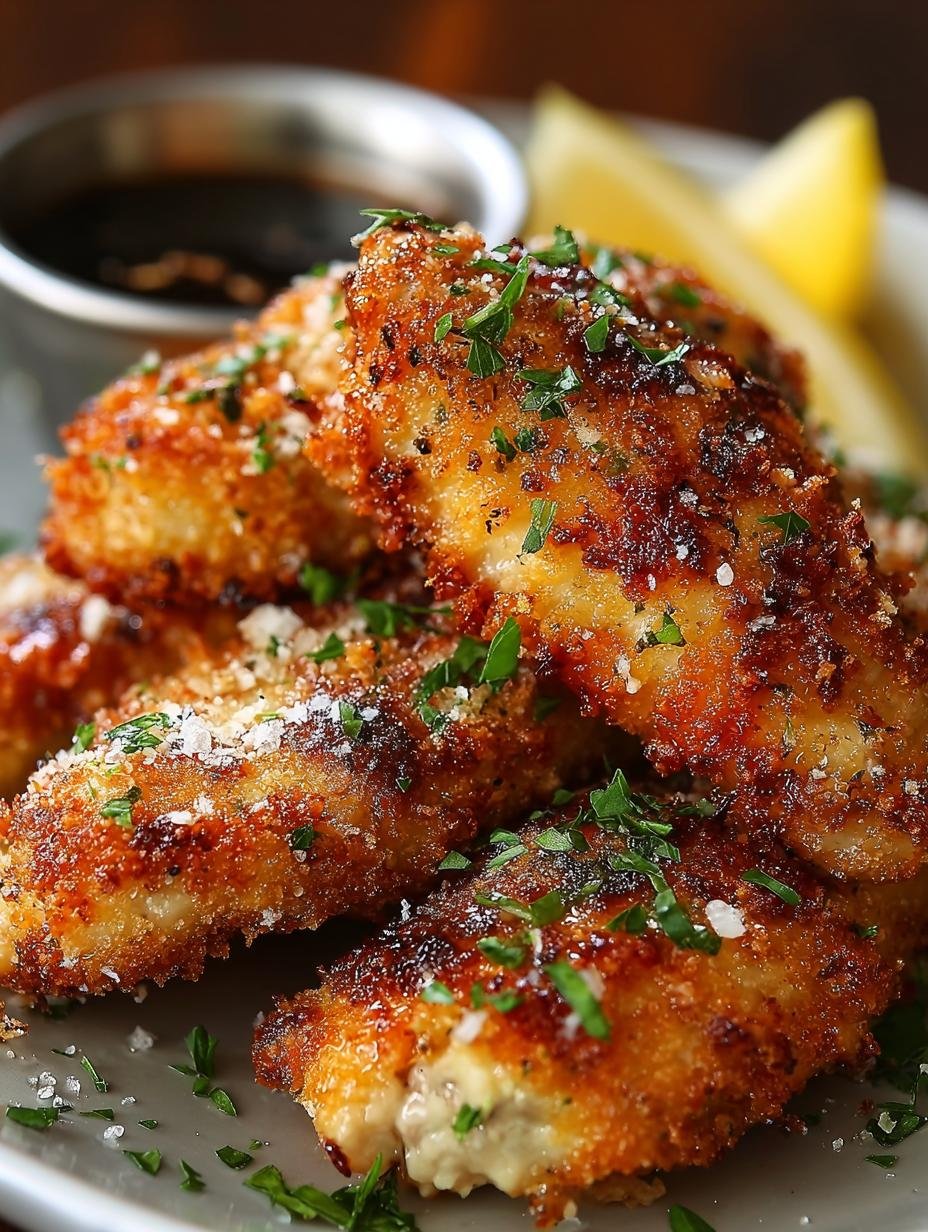 Parmesan Chicken Wingettes Drummettes