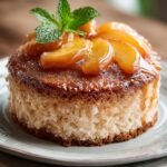 Peach Cake Brown Sugar