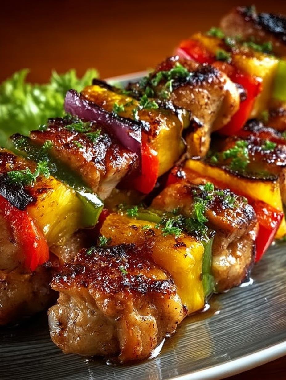 5 Irresistible Pineapple Chicken Kabobs to Delight You - Pineapple Chicken Kabobs - main visual representation