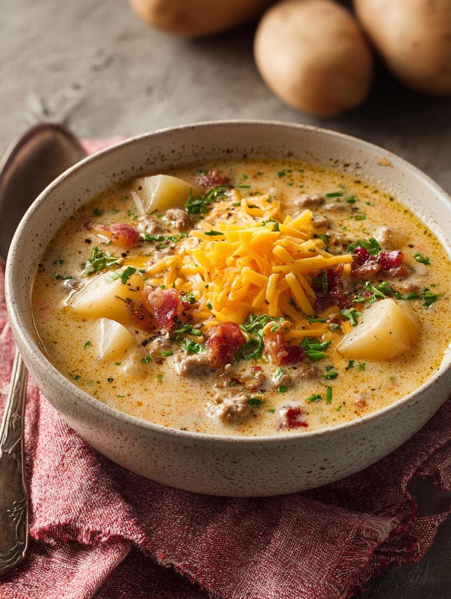 Potato Cheeseburger Soup Guide: 7 Delicious Secrets