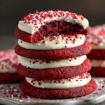 Red Velvet Sugar Cookies