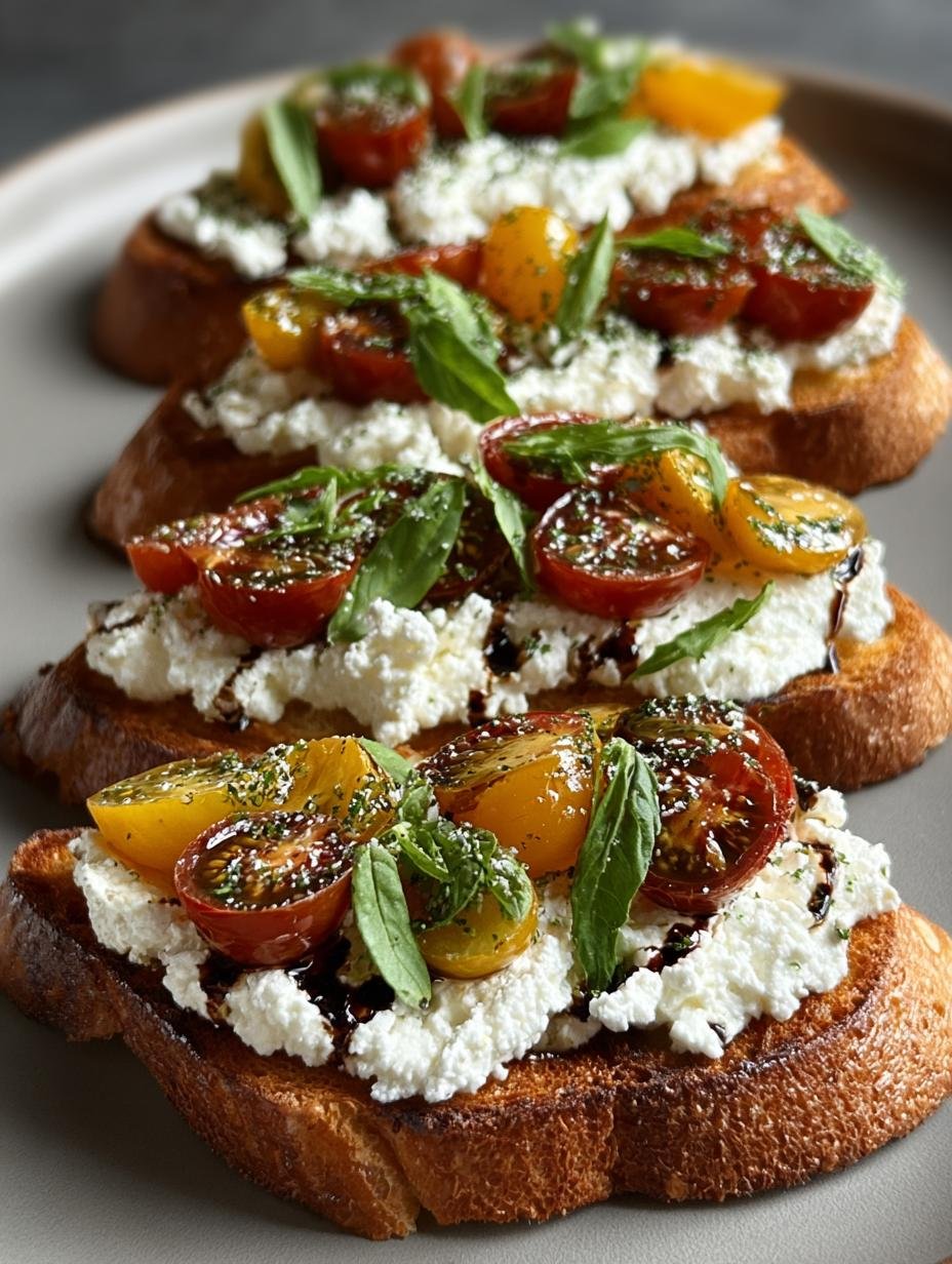 Ricotta Crostini