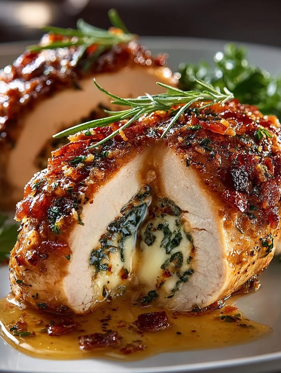 Ruths Chris Stuffed Chicken