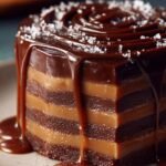 Salted Caramel Chocolate Fudge