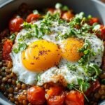 Savory Lentil Breakfast Bowl
