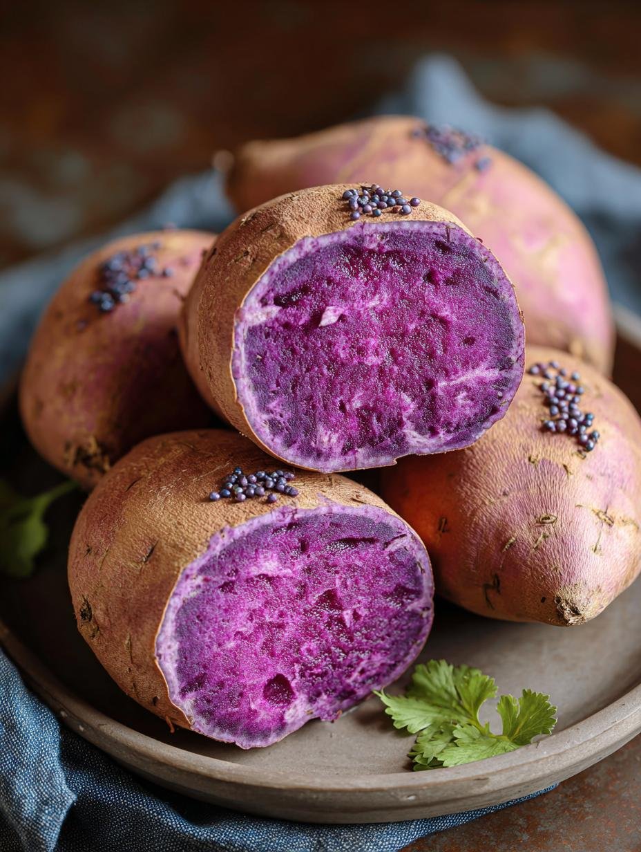 Soft Purple Sweet Potato Buns: 10 Irresistible Recipes - Soft Purple Sweet Potato - additional detail