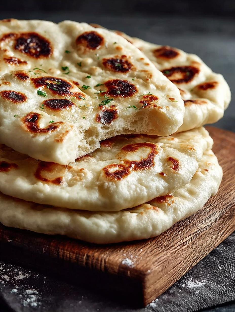 Sourdough Discard Naan